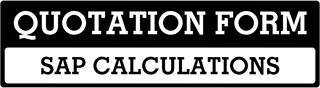 SAP Calculations Quote  For Allerton
